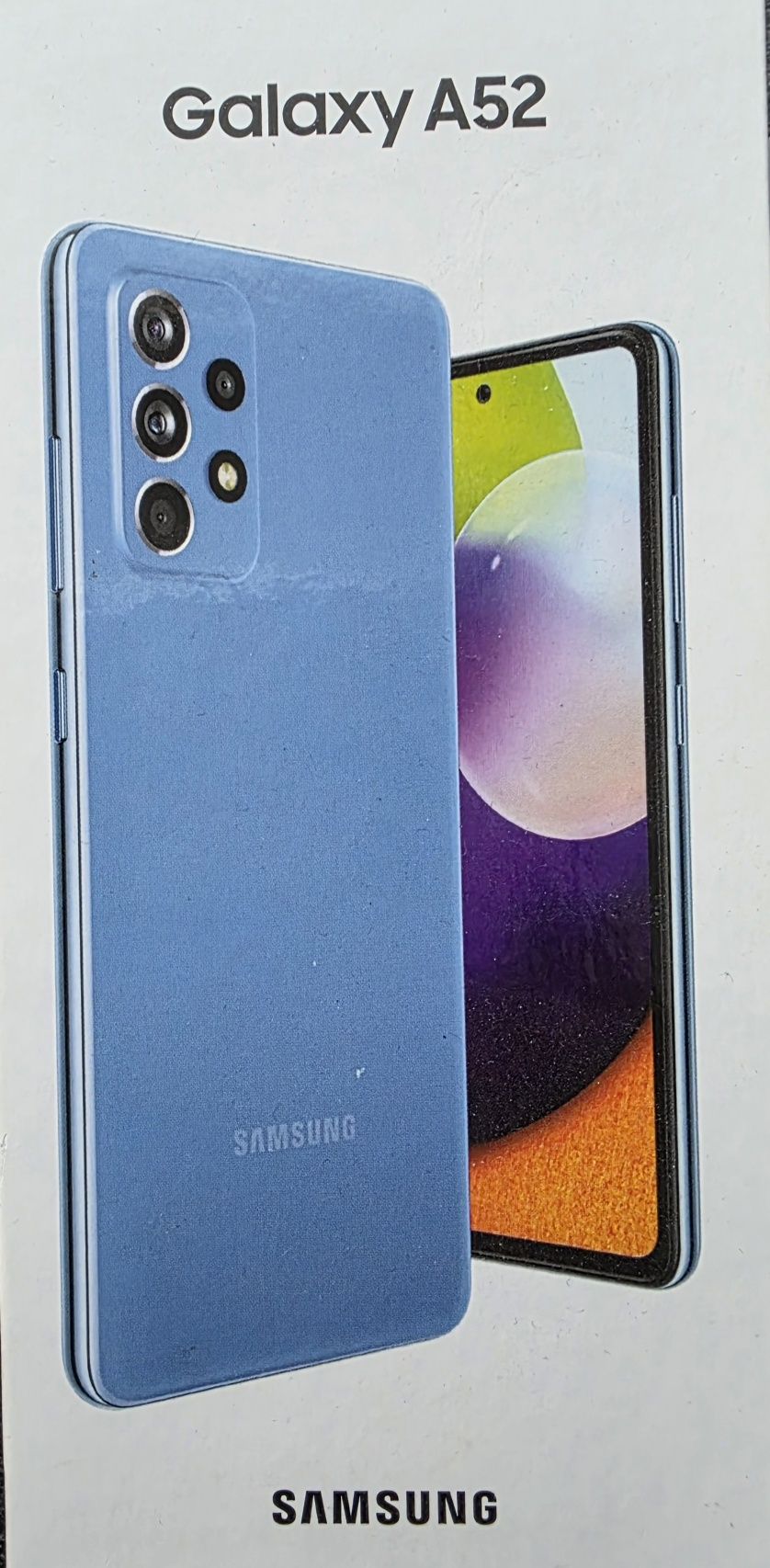 Samsung A52 niebieski stan idealny