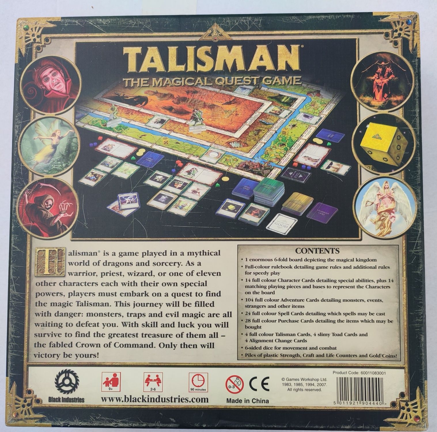 Talisman 4 ed. ENG Black Industries+bonus