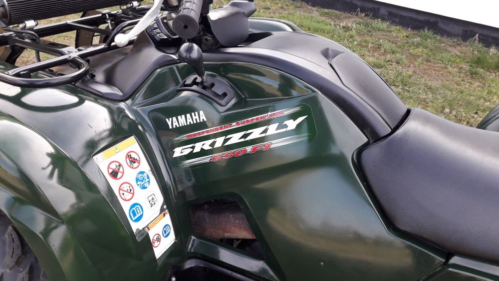 Yamaha grizzly 550 fi