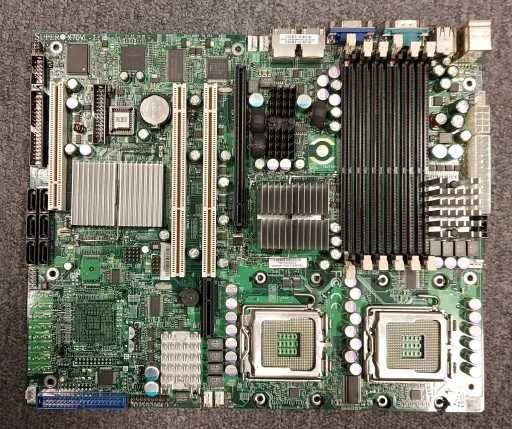 Serwerowa płyta główna Supermicro X7DVL-I Intel LGA 771 + komponenty