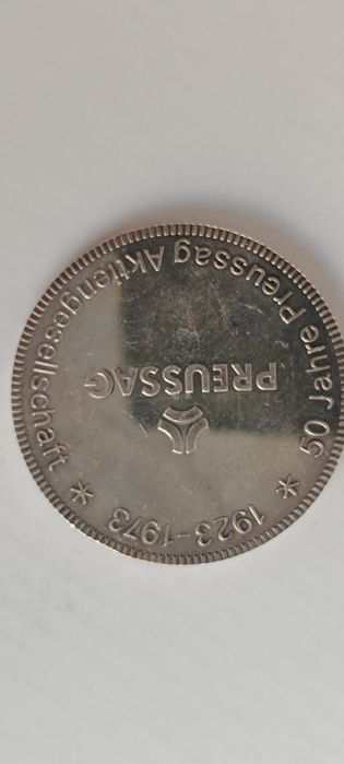 Срібна медаль Німеччина