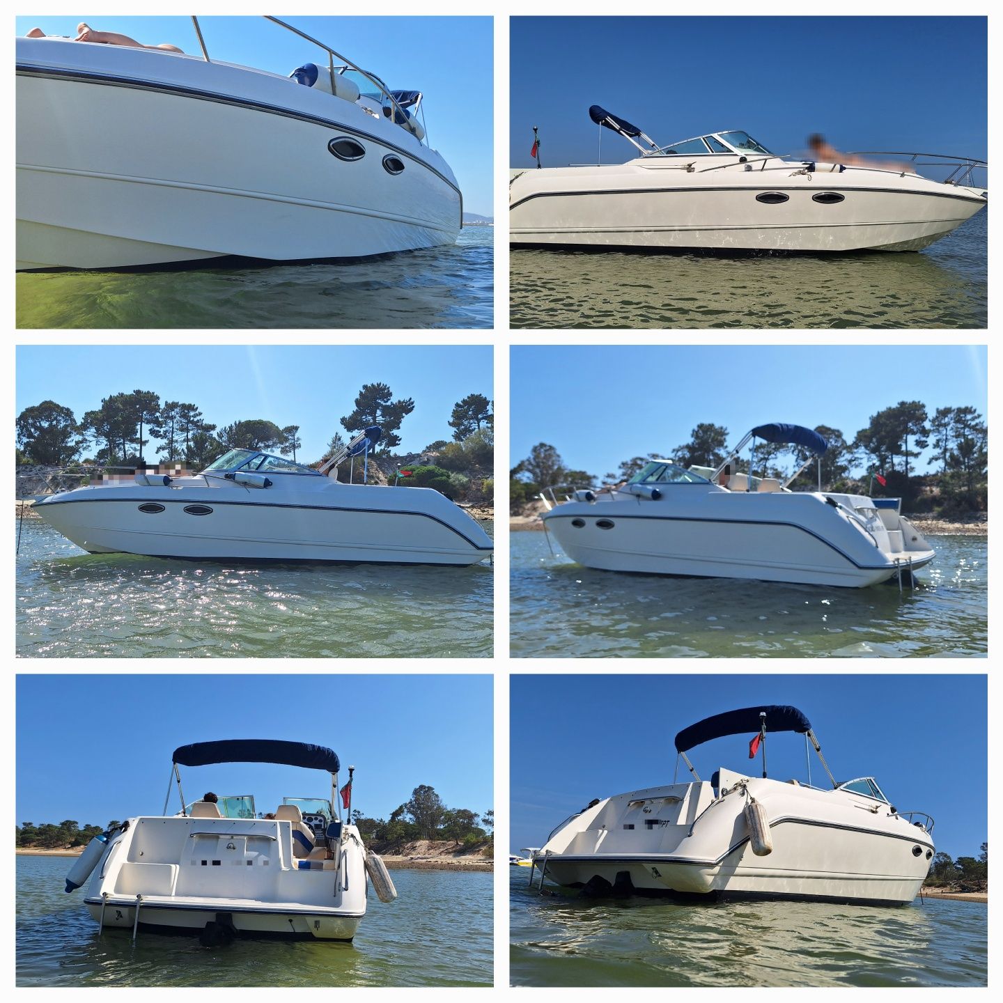 Barco cabinado 7,10m