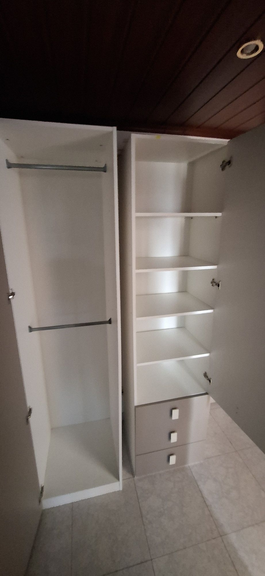 Cama dupla estudio.( sem colchões)