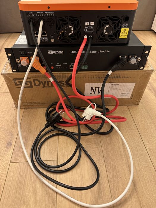 Система ДБЖ 6,2kw/2,4kw, LiFePO4, джерело безперебійного живлення