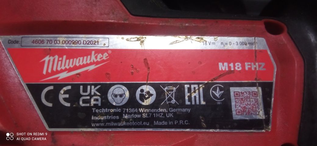 Milwaukee m18 fhz piła szablasta