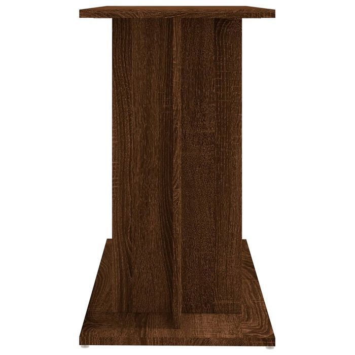 Szafka pod akwarium Vidaxl, Brązowy Dąb 80x35x60 cm
