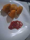 Salgados coxinhas artesanais