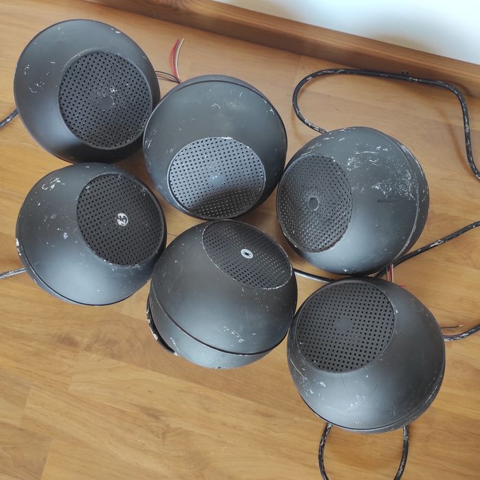 MONACOR EDL-412/WS Głośnik kulowy sufitowy wiszący nagłośnienie sufito