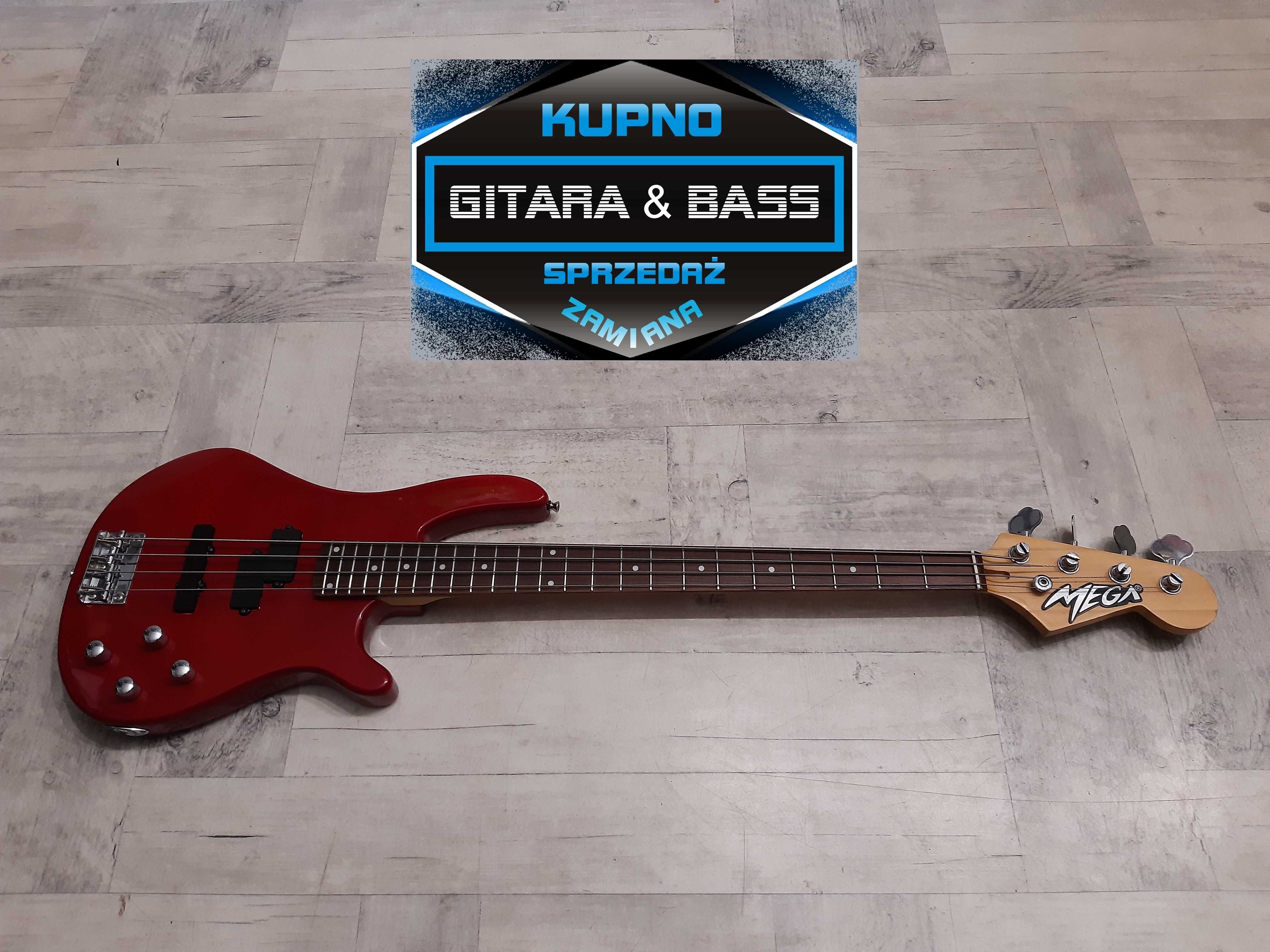 Gitara Basowa Precision -P+J- Red Bass 4 - wysyłka Gratis lub zamiana