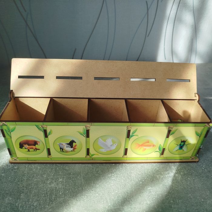 Скринька - сортер тваринний світ