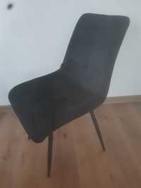Sprzedam 2 krzesła welur czarne