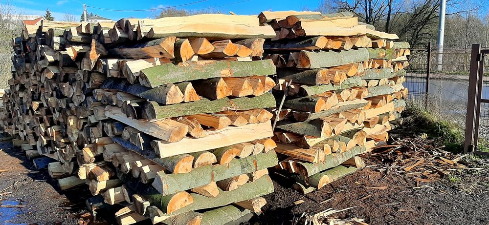 Drewno kominkowe Drzewo opałowe deski szalunkowe  dębowe bukowe