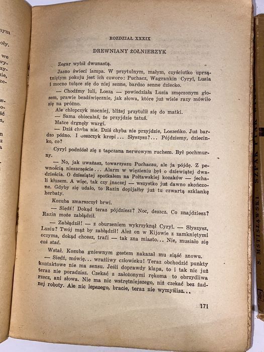 Mstisławski Szpak Ptak Wiosenny Tom I i II Biblioteka Trybuny