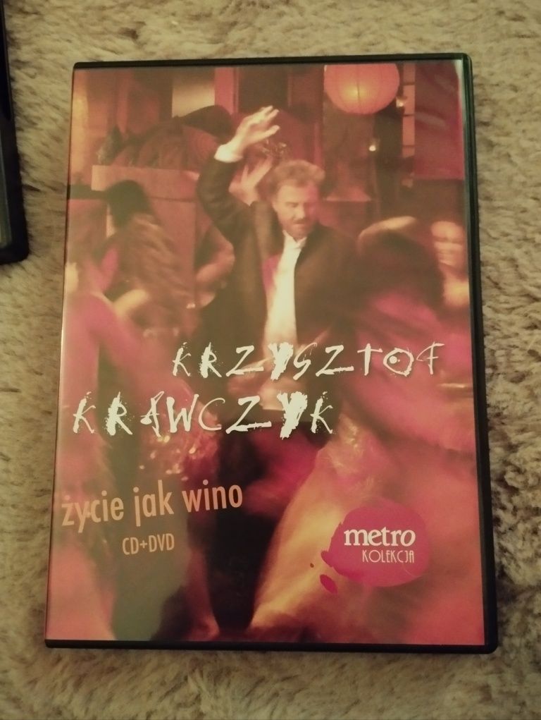 Krzysztof Krawczyk Życie jak wino CD i DVD kolekcjonerski