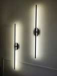 Kinkiet liniowy 2 sztuki Bagette 80 czarny 13W led 4000K nowoczesny el