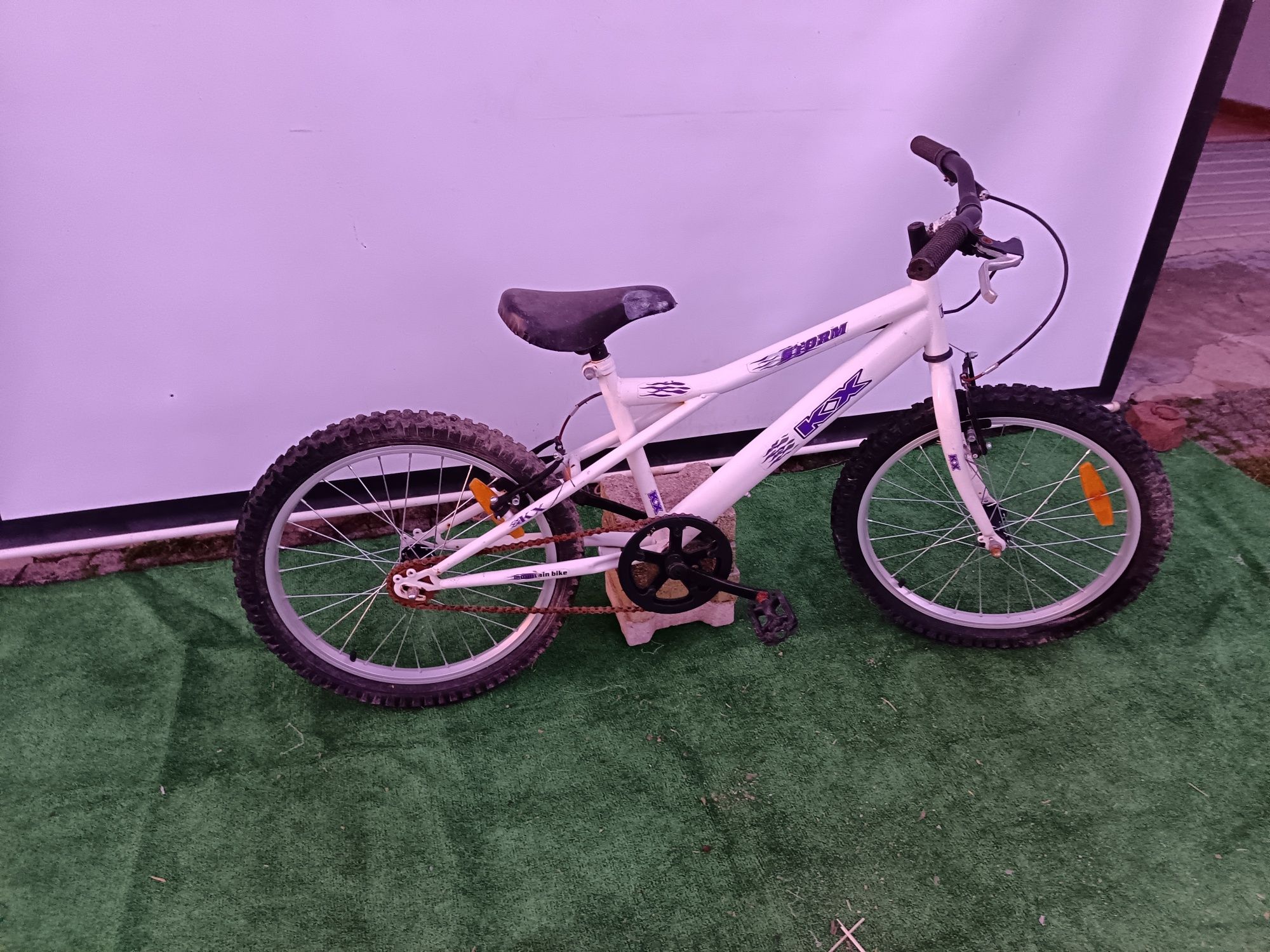 Bicicleta branca