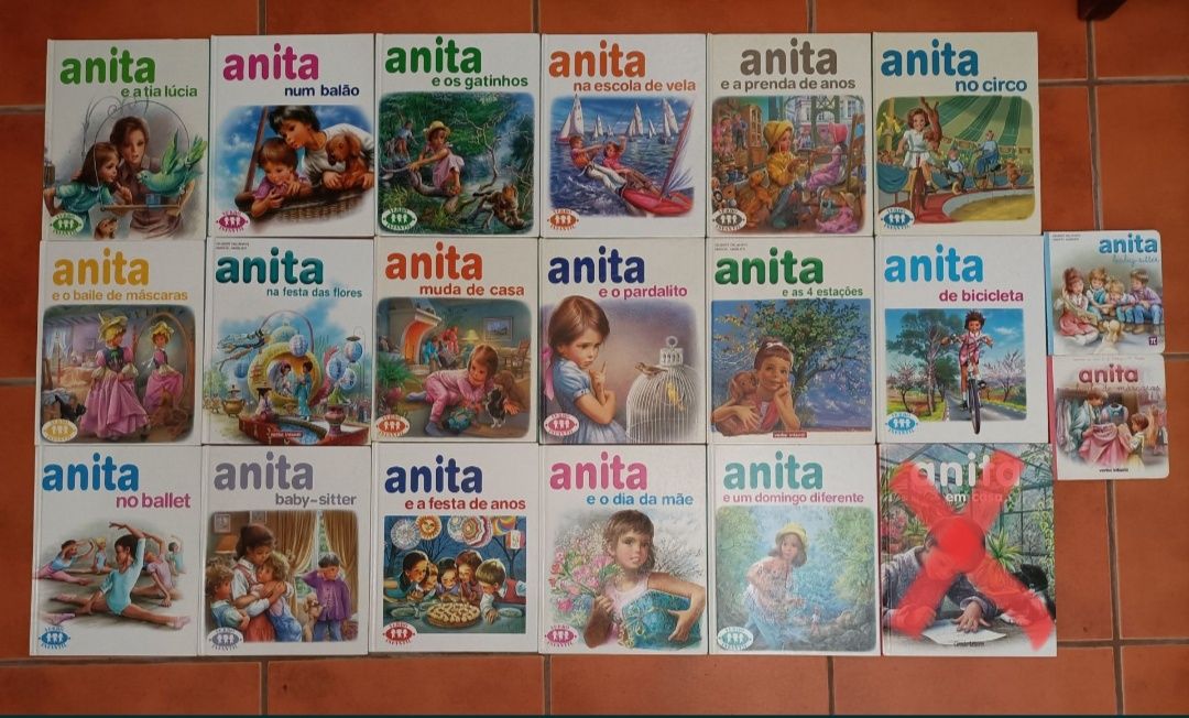 134 Livros da Anita e outros para crianças
