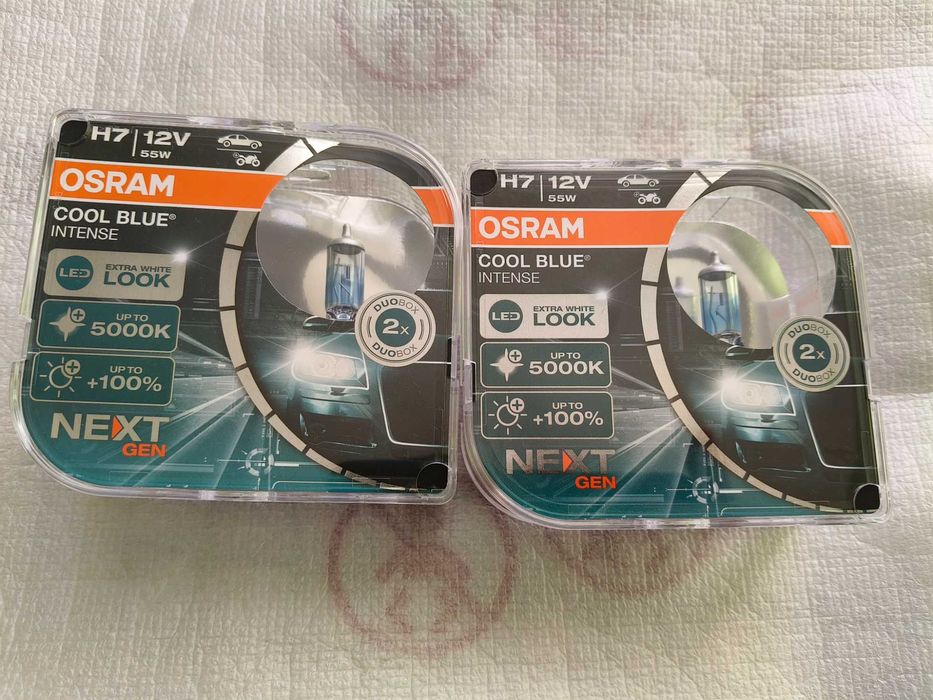 Żarówki Osram H7 5000K Cool Blue Intense Next Gen Duo Box