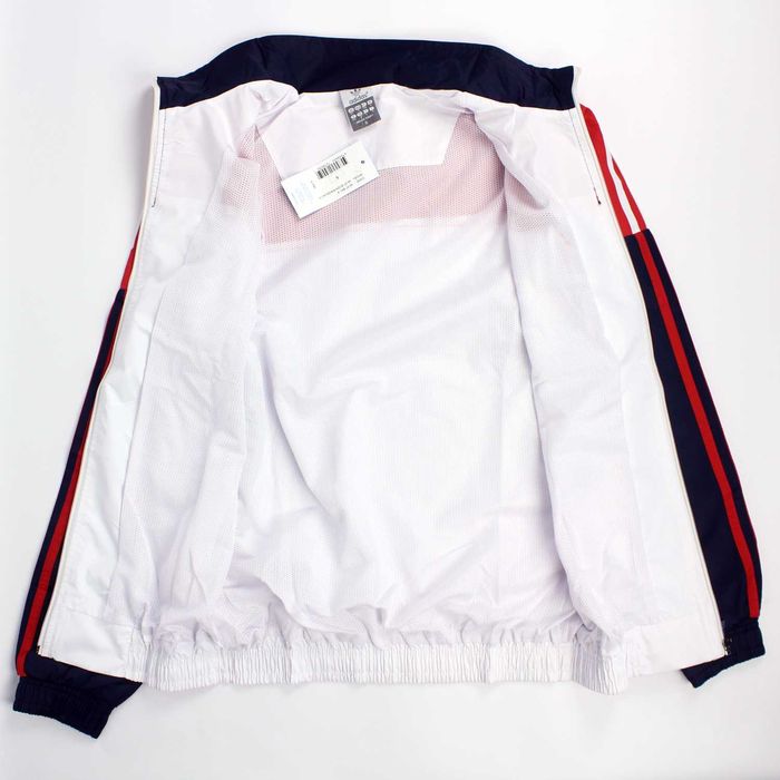 Мужской спортивный костюм, цвет красный/белый/синий, разные размеры