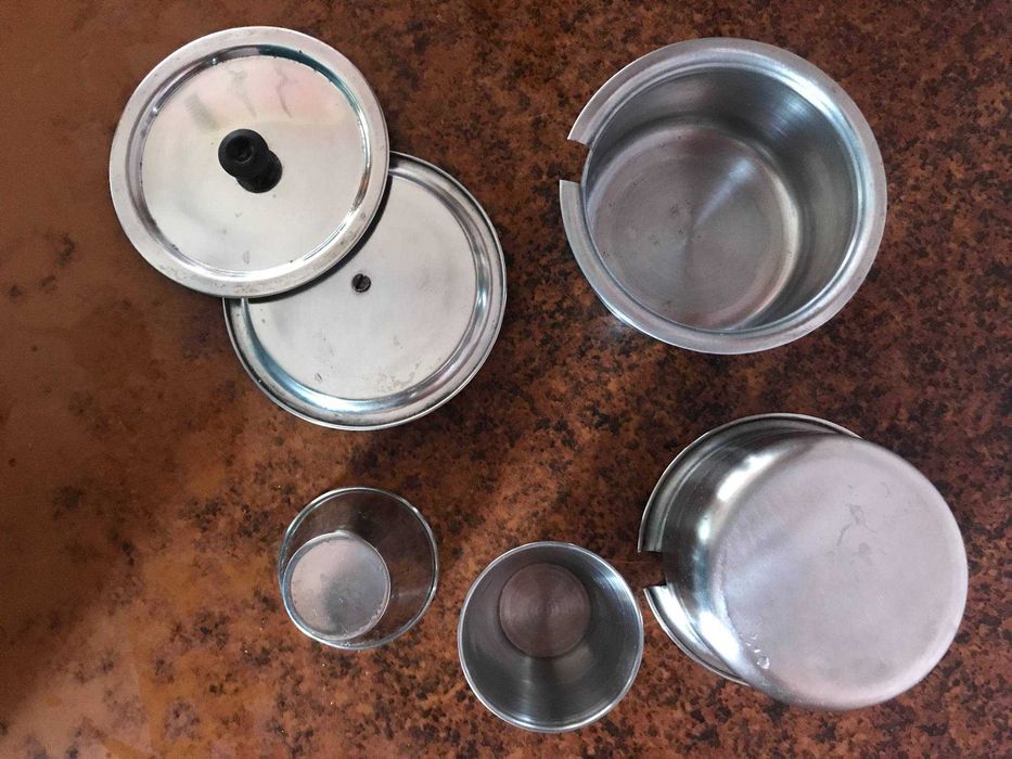 Совок для сыпучих алюминий СССР ёмкости для приправ специй Индия