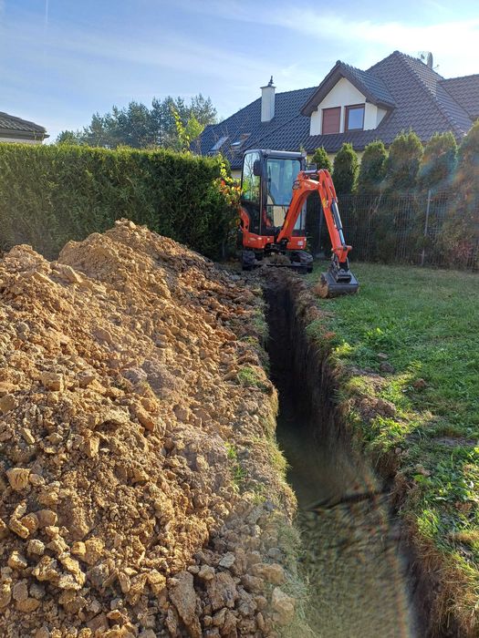 Minikoparka Kubota Wynajem