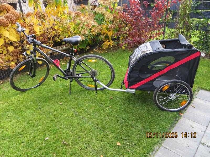 Przyczepka dla psa PawHut Przyczepka rowerowa