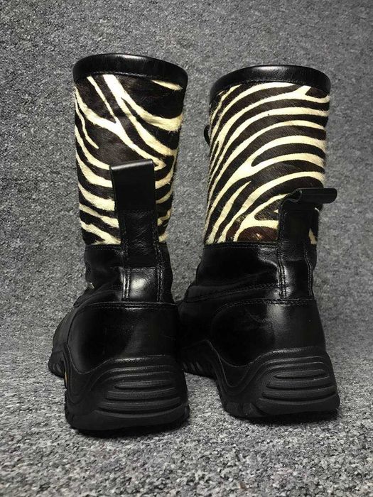 Чоловічі ботинки UGG ADIRONDACK II Zebra VIBRAM 42(26.5см)  НА ОВЧИНІ