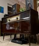 Grundig Mandello 2 Stereo-Musikschrank lampowa radiola 1963r vintage