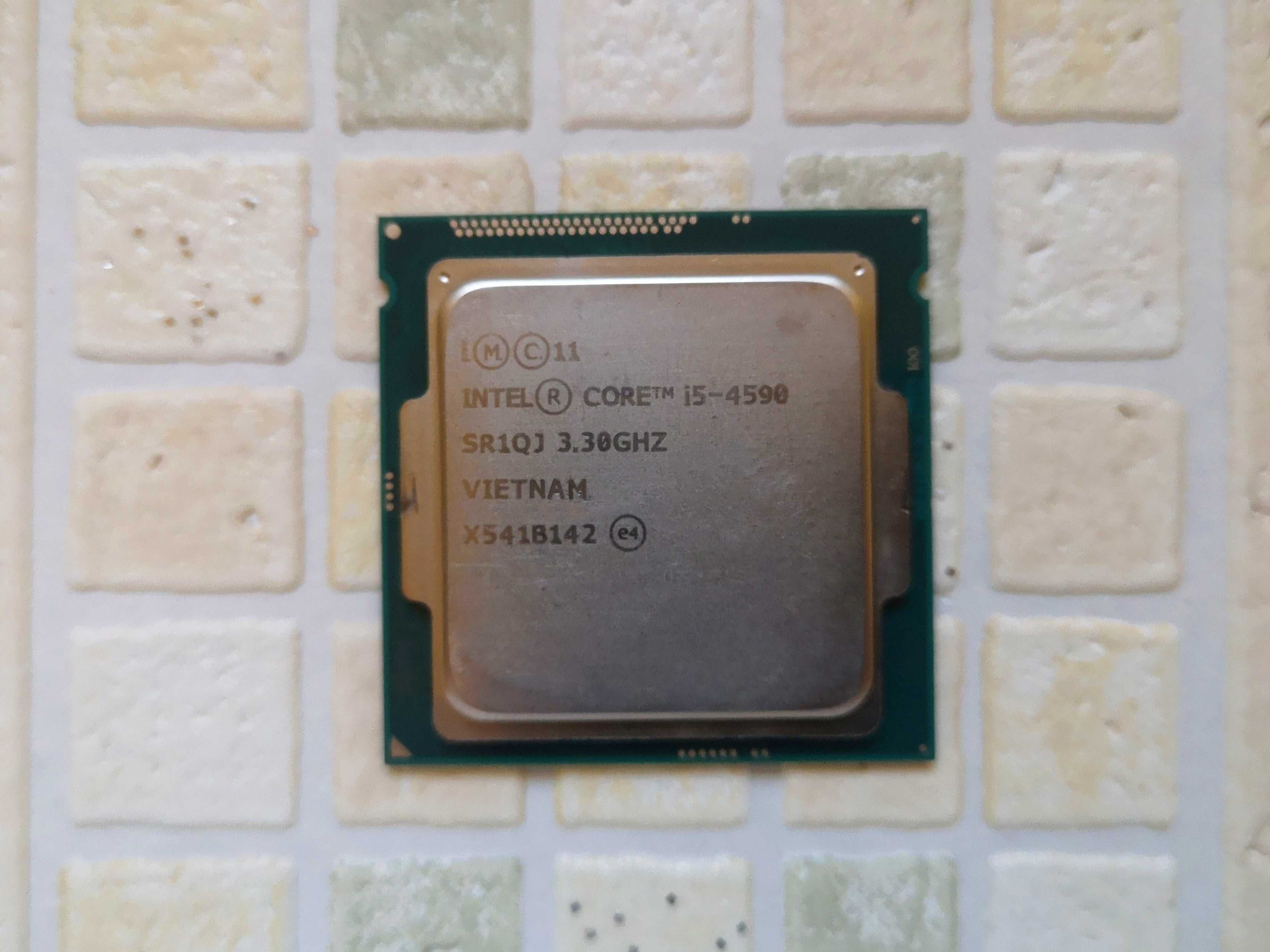 Комплект  Socket 1150   Asus H97M-PLUS + Intel Core i5-4590 + Кулер