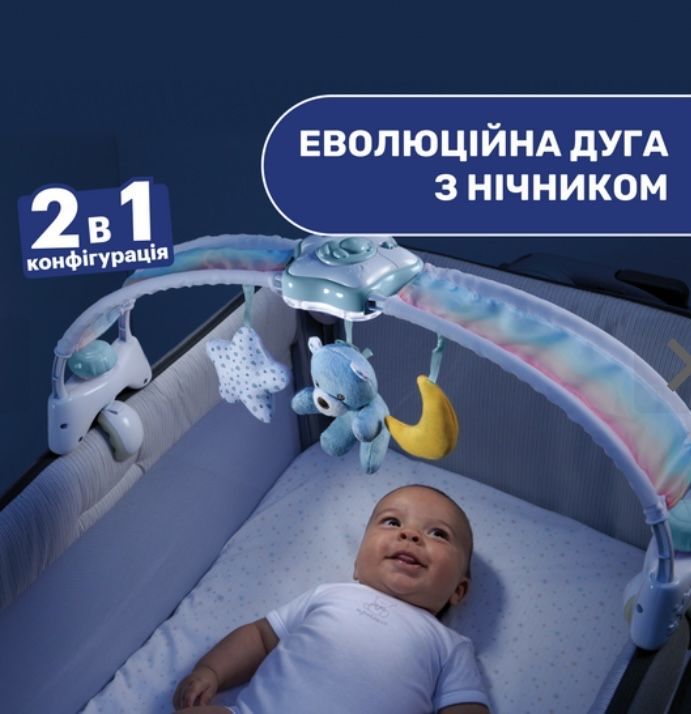 Мобіль Chicco (іграшка на ліжечко "Веселкове сяйво")