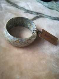 Pulseira Handmade com Materiais Naturais - Naturalia