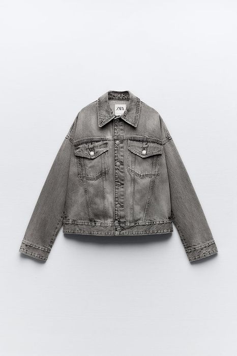 Джинси прямі , палацо чорні, молочні, сині ,сірі  Witleg 42-44 Zara