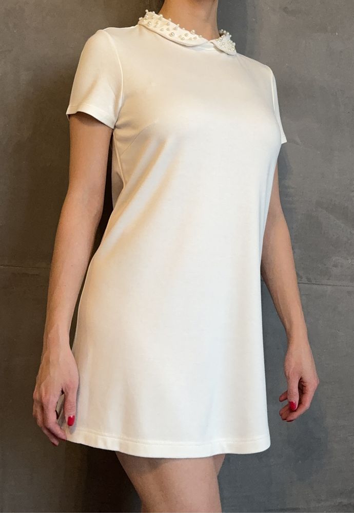 Biała sukienka/tunika H&M