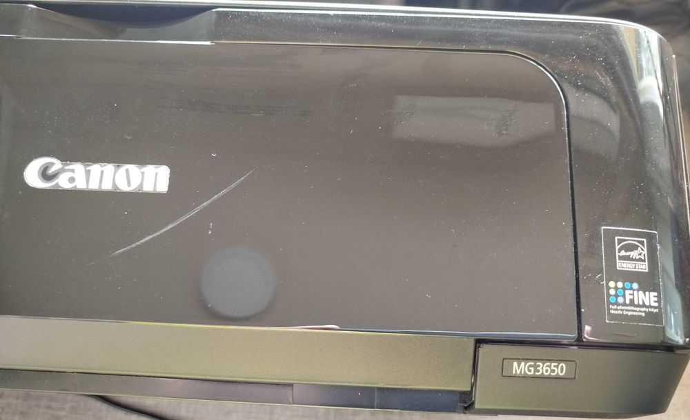 CANON Impressora Multifunções MG3650 COM AVARIA