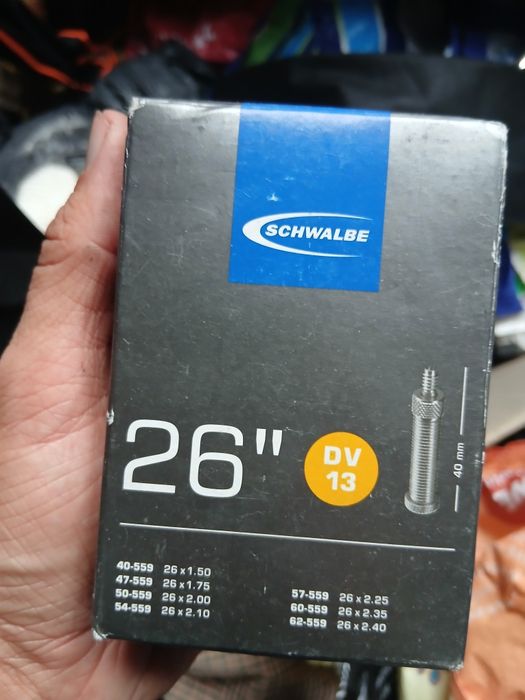 Nowa dętka rowerowa schwalbe 26 cala