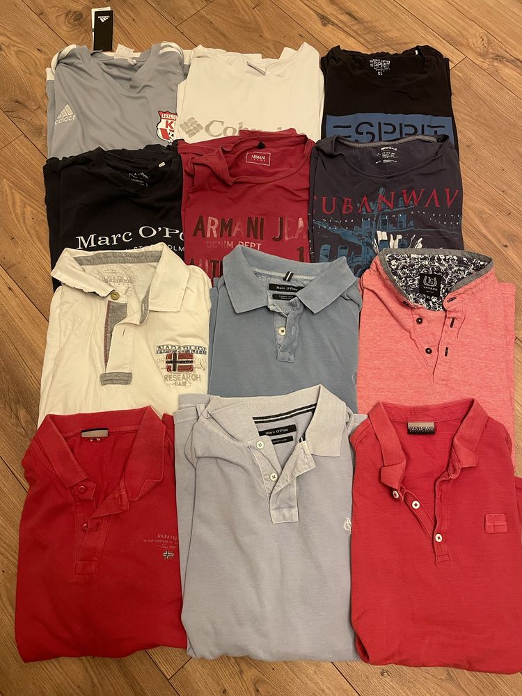 Polo armani mexx hugo boss holiester marco polo napapijri xl/l