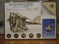 Biplano em madeira da Wooden.City - Novo!