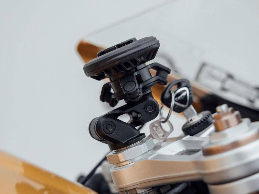 Quad Lock Wodoodporna głowica, ładowarka indukcyjna na 12V-24V