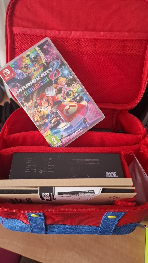 Nintendo switch com acessórios