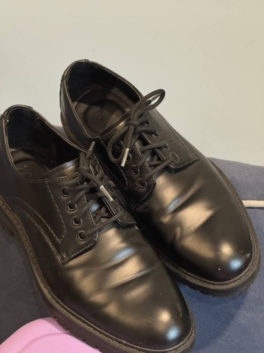 Кожанные туфли Zara