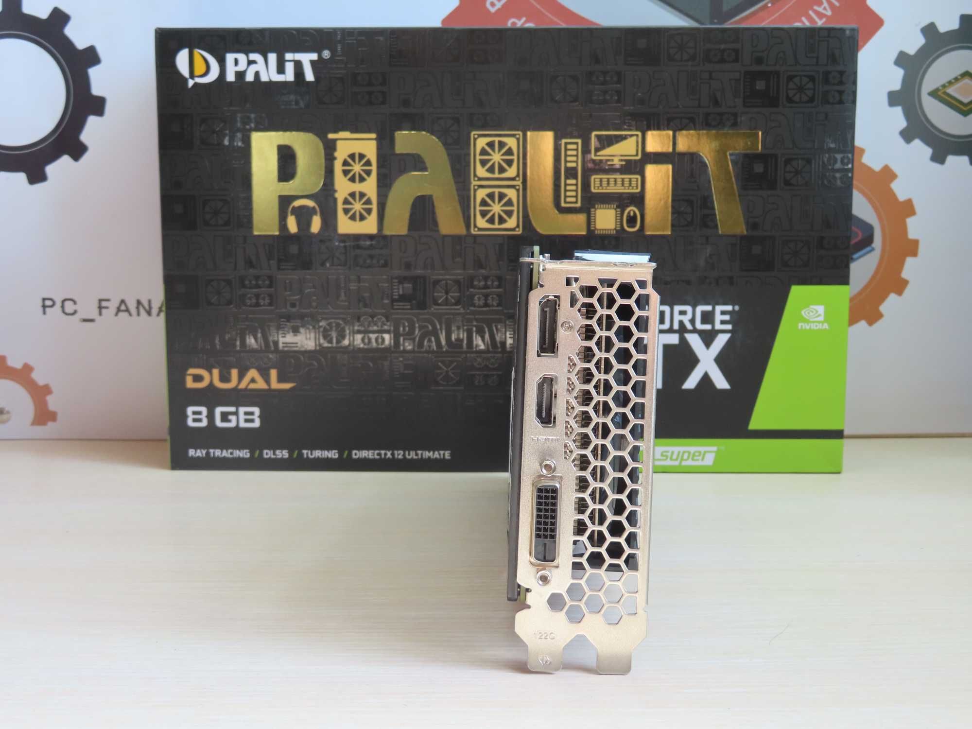 Гарантія/Відеокарта Palit RTX 2060 Super Dual 8 GB/PC_fanatics_shop