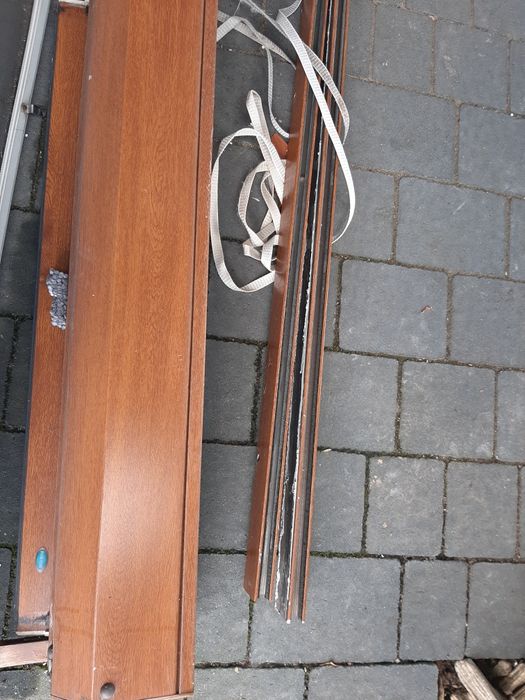 Roleta zewnętrzna w kolorze brąz