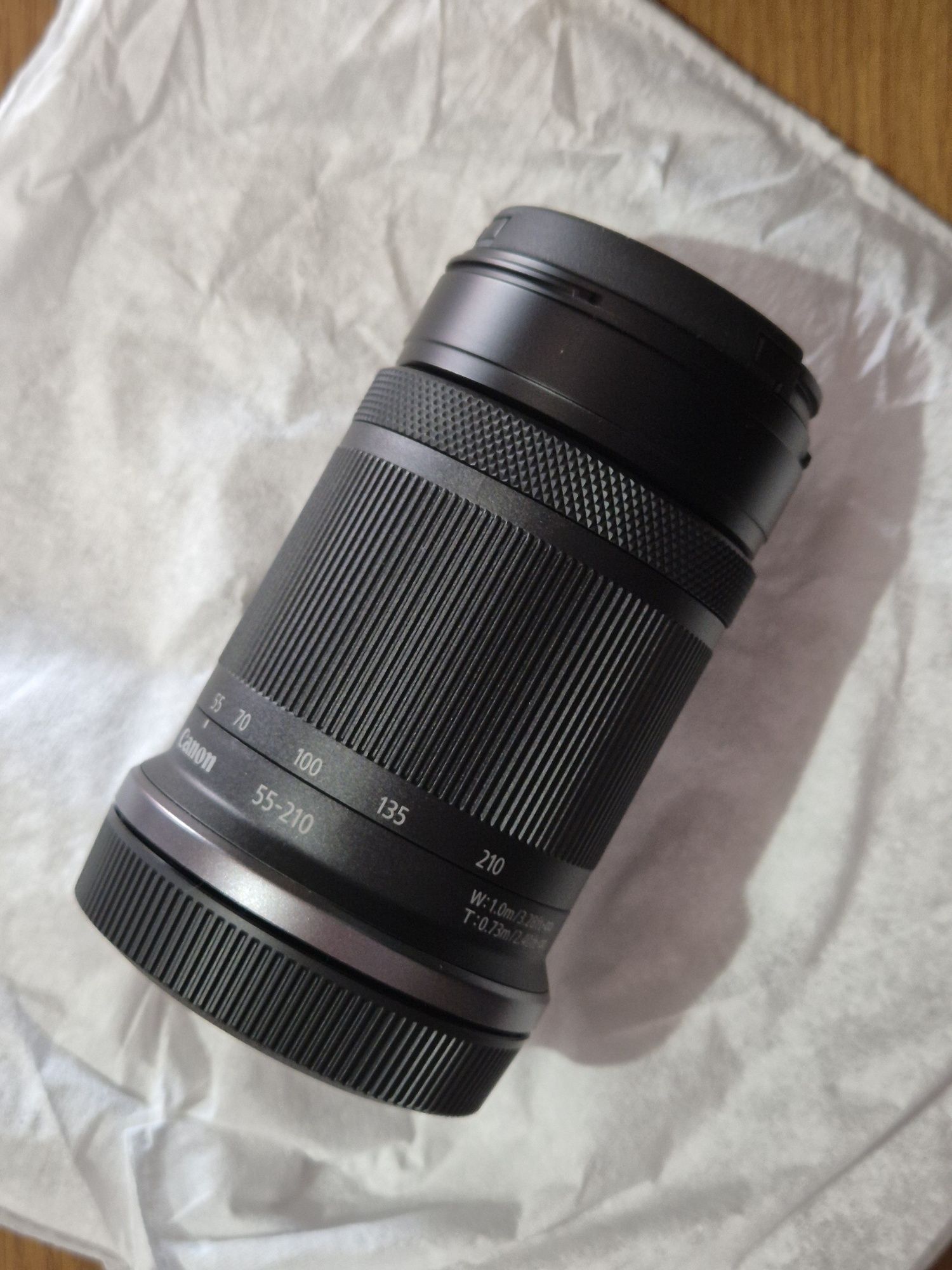 Objetiva Canon RF-S 55-210 mm F5-7.1 IS STM - NOVA