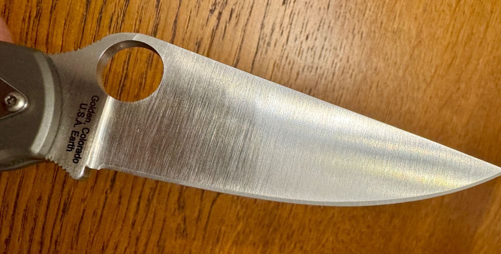 Spyderco military TI