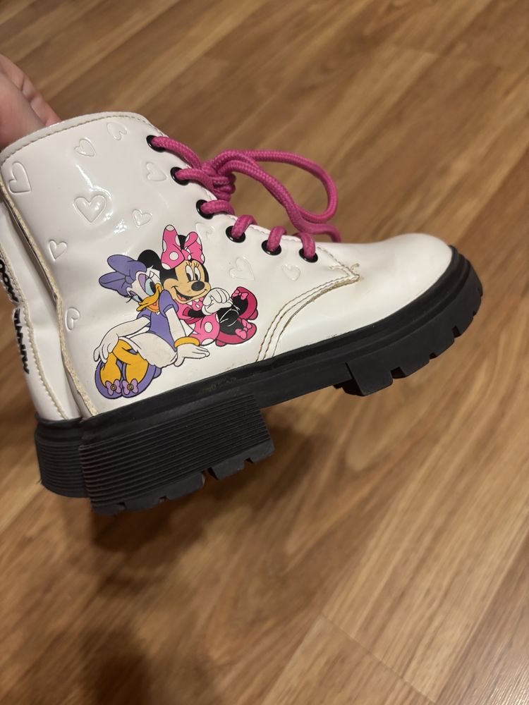Чобітки, сапожки Disney Minnie Mouse,27р.,стелька до 17см.,весна/осінь
