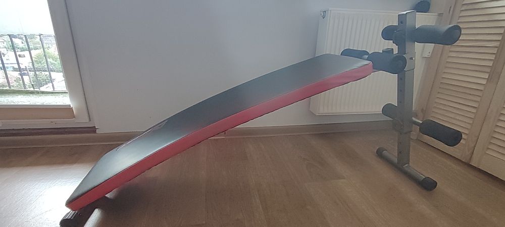 Ławka skośna do ćwiczeń, brzuszków