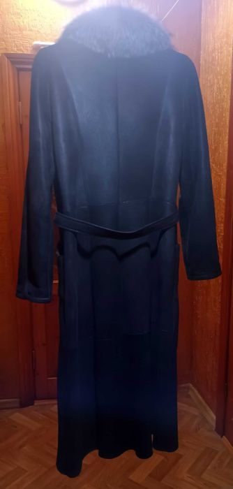 Натуральная женская дубленка, натуральный капюшон в подарок, недорого