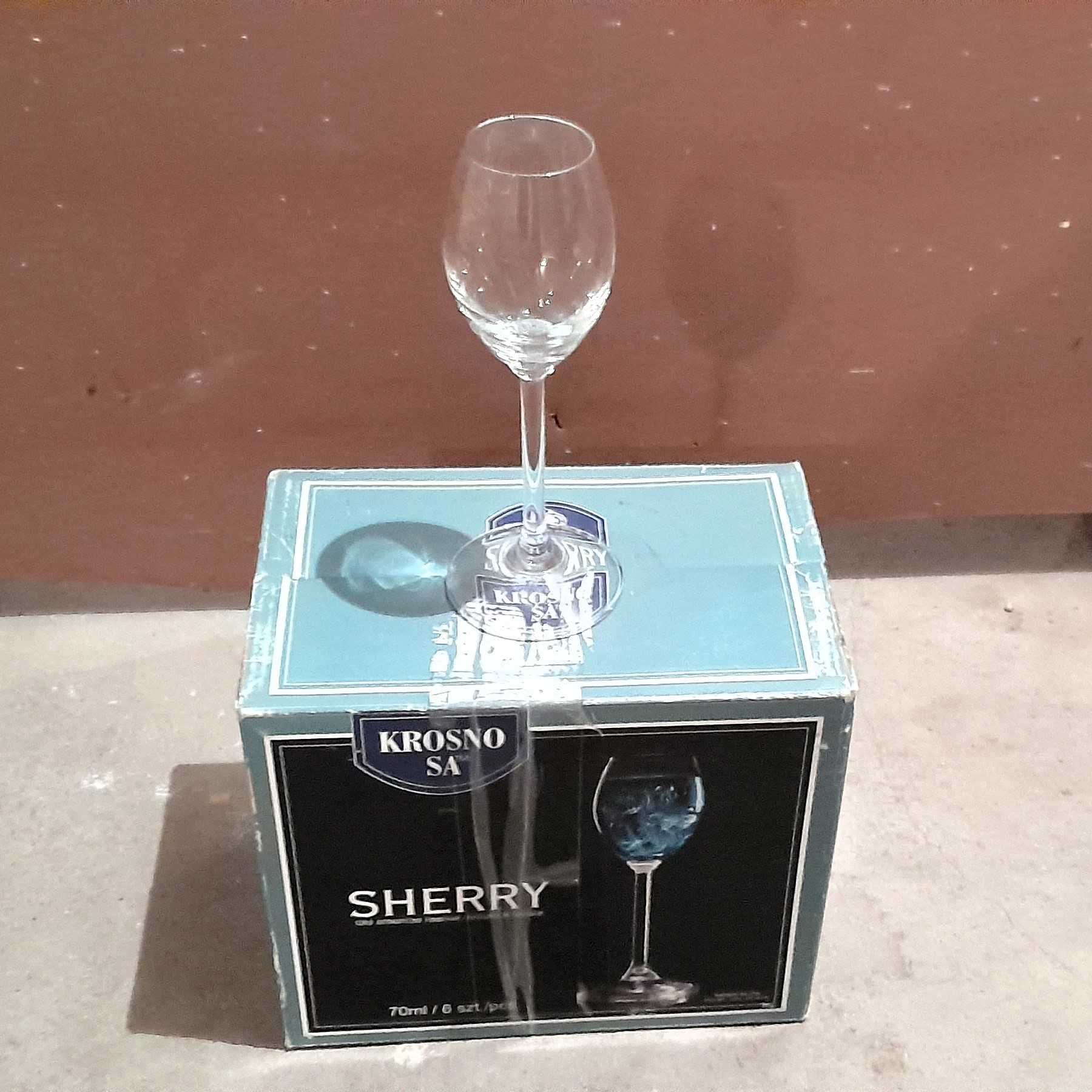 Kieliszki typu Sherry - 6 sztuk