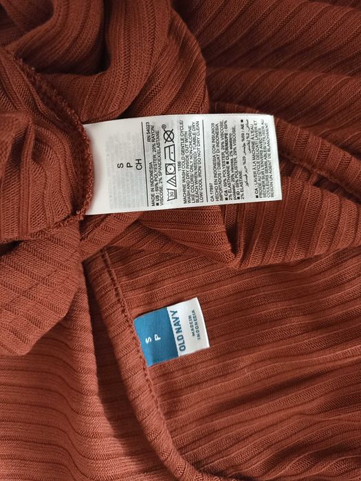 Плаття рубчик old navy розмір С коричневий