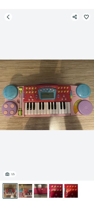 Pianinko brak głośnika